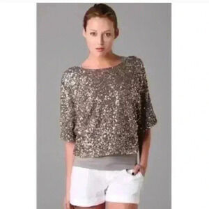 Vince Sequin Top